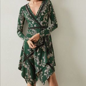 Isabella Asymmetrical Wrap Dress